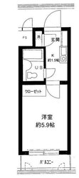 喜多見駅 徒歩3分 1階の物件間取画像